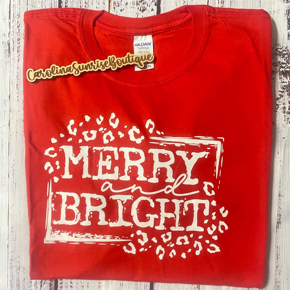 Merry and Bright Tee